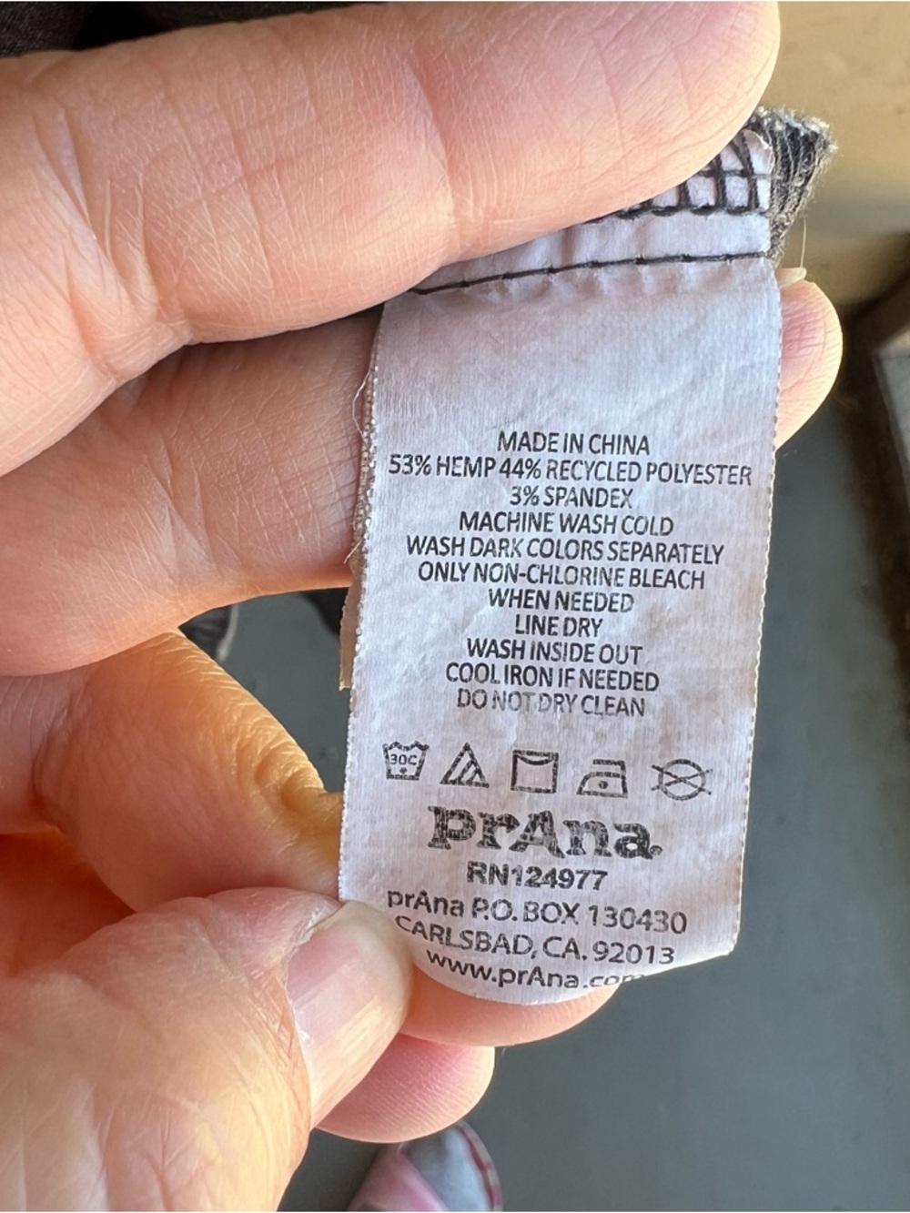Prana Women's Reanne Hemp Blend Grey Sleeveless Button Front Dress Size Small - Picture 5 of 8